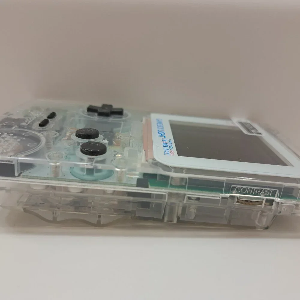 Refurbished to Like New Gameboy Light Backlit Screen Upgraded Clear Color